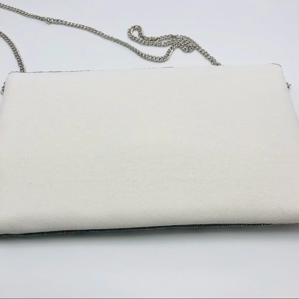 Boho Handmade Beaded Clutch or Crossbody Bag